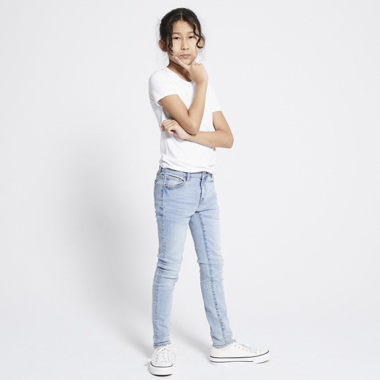 Mid waist skinny jeans "Skippy" Light used